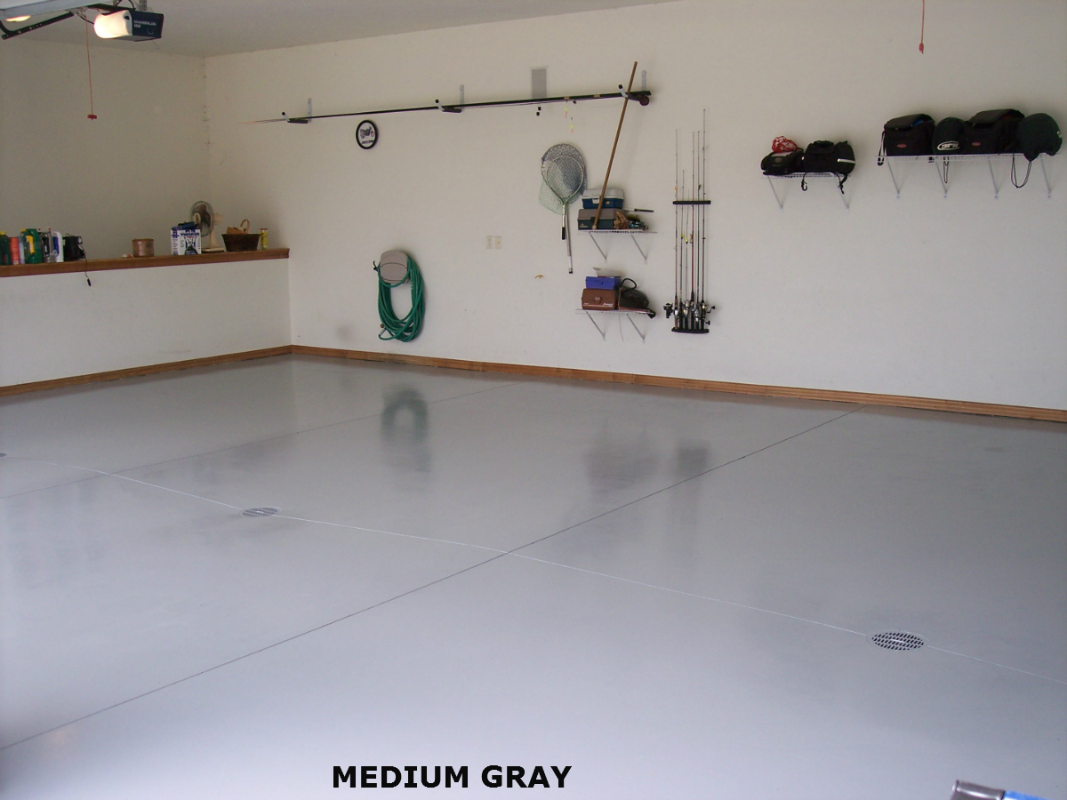 Armor II Medium Gray Garage Flooring