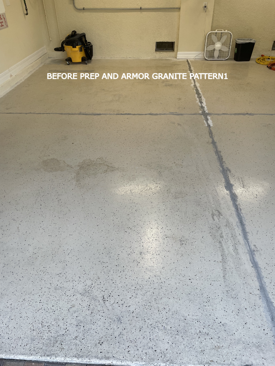 Armor Granite floor epoxy Pattern 1